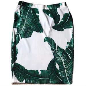 🎬 FINAL MARKDOWN! Stretch Palm Leaf skirt